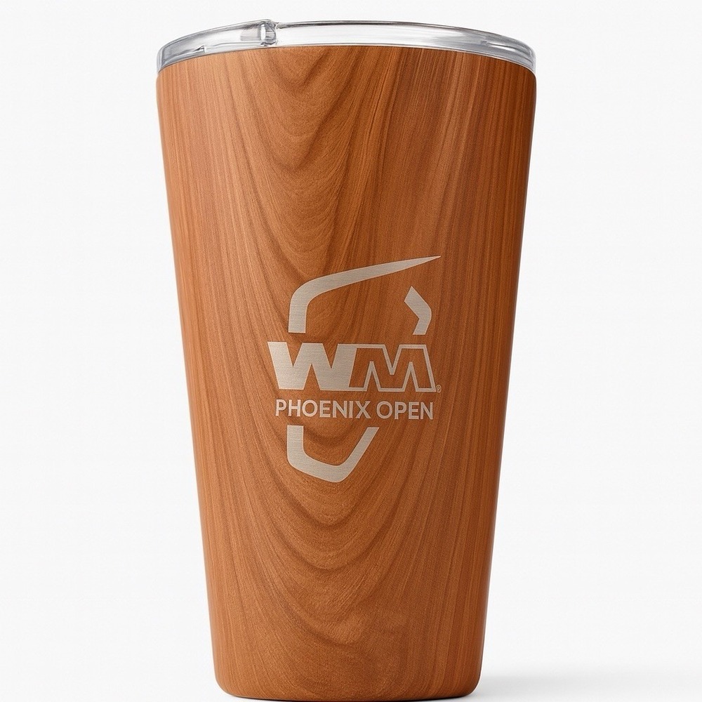 Corkcicle WM Phoenix Open 24 oz Wood Grain Insulated Tumbler Limited Edition PGA